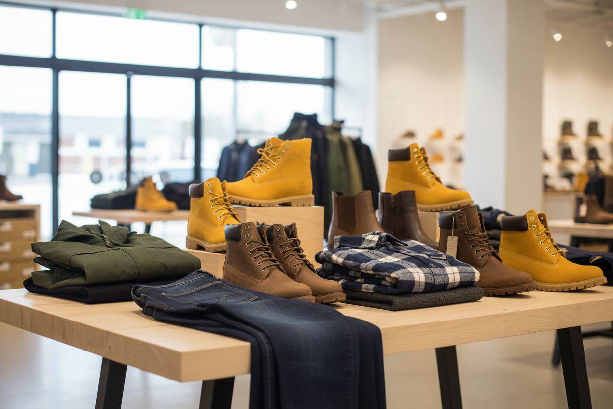 Timberland outlet: kwaliteitsschoenen en kleding voor minder