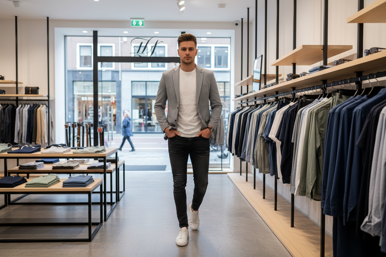 Verken de modewereld met dion in helmond: een insider's perspectief