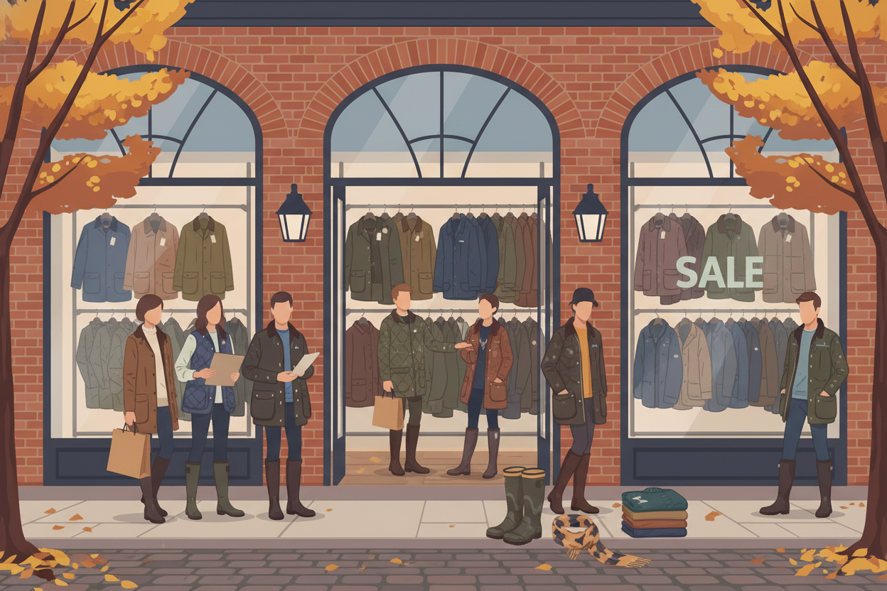 Barbour factory outlet: stijlvolle outdoor kleding met korting