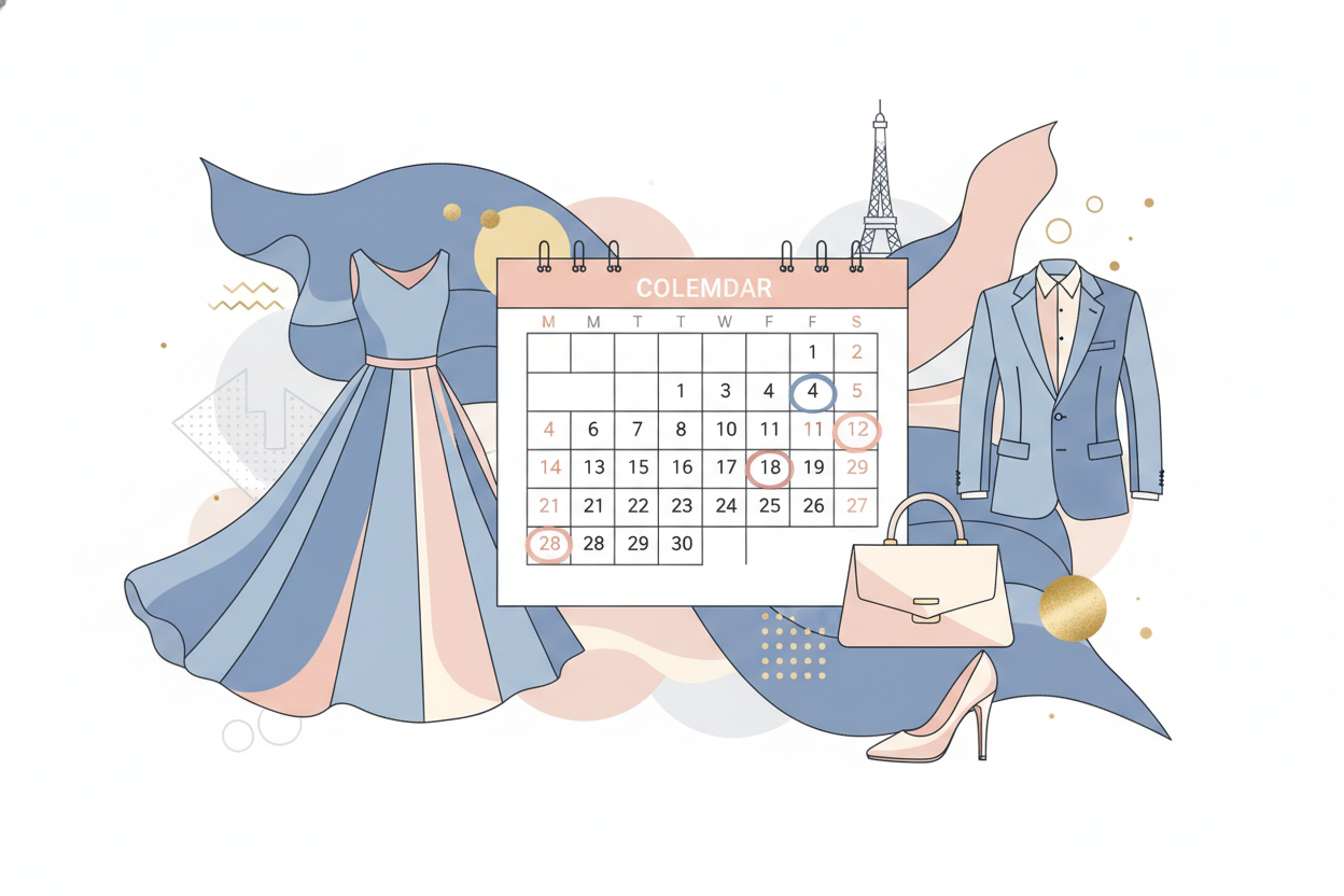 Belangrijke data voor paris fashion week: wat je moet weten