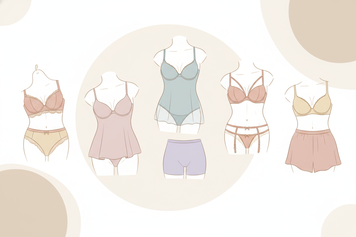 Lingerie die past bij jouw lichaamsvorm