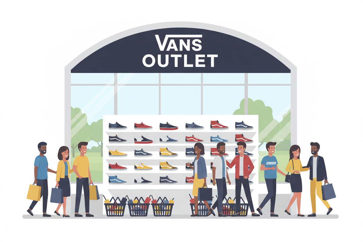 Vans outlet: iconische sneakers tegen budgetvriendelijke prijzen