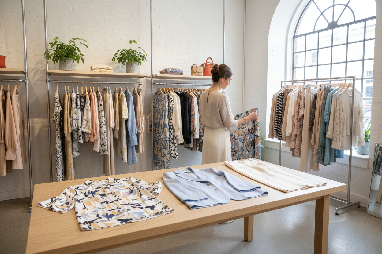 Een modereis door eva's boutique: unieke vondsten en stijltips