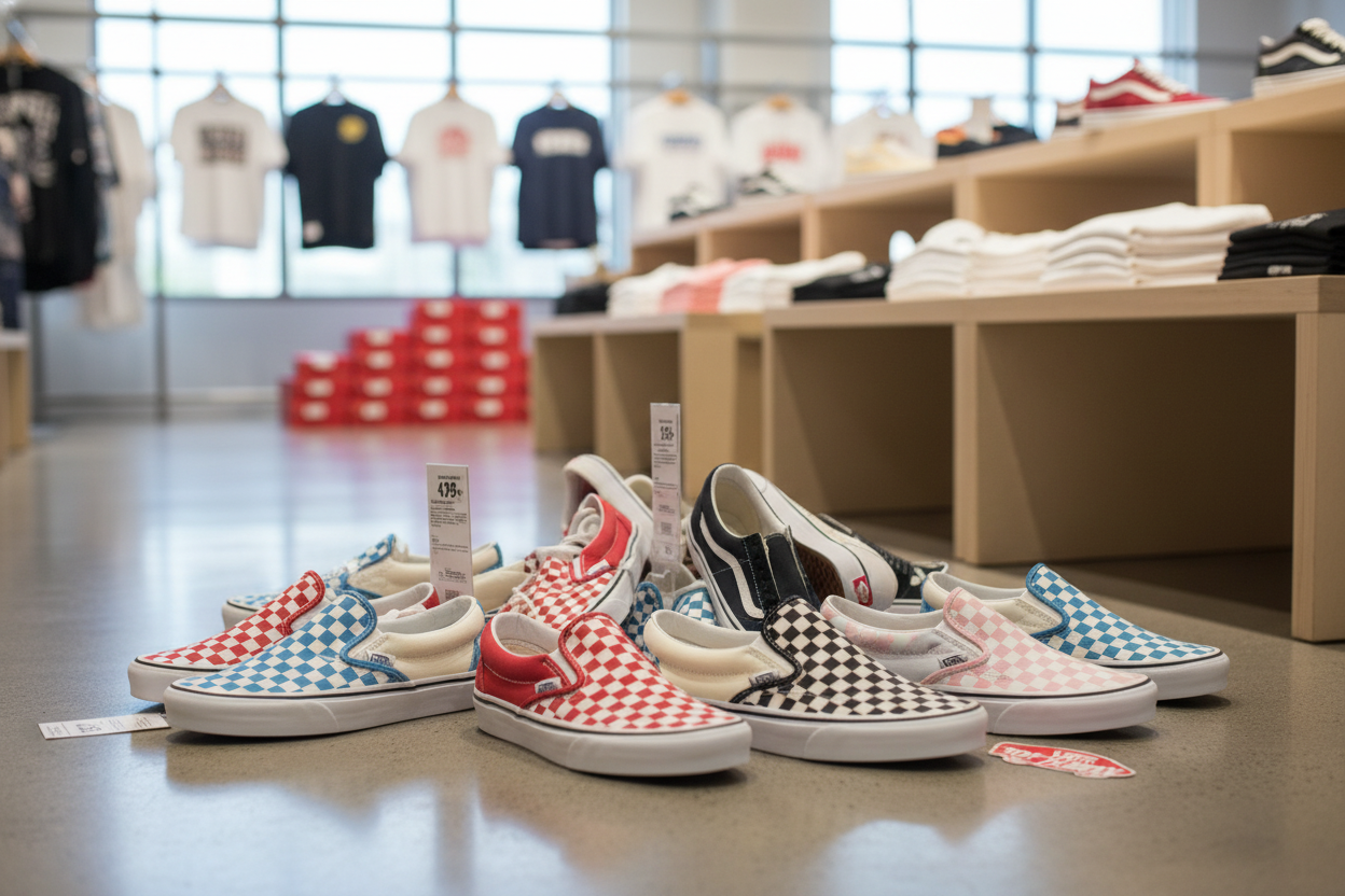 Vans outlet: iconische sneakers tegen budgetvriendelijke prijzen