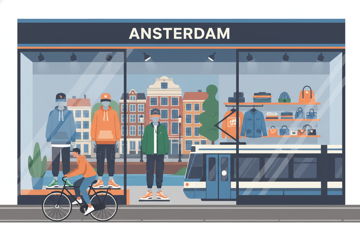Streetwear stores amsterdam: ontdek de beste plekken voor urban fashion