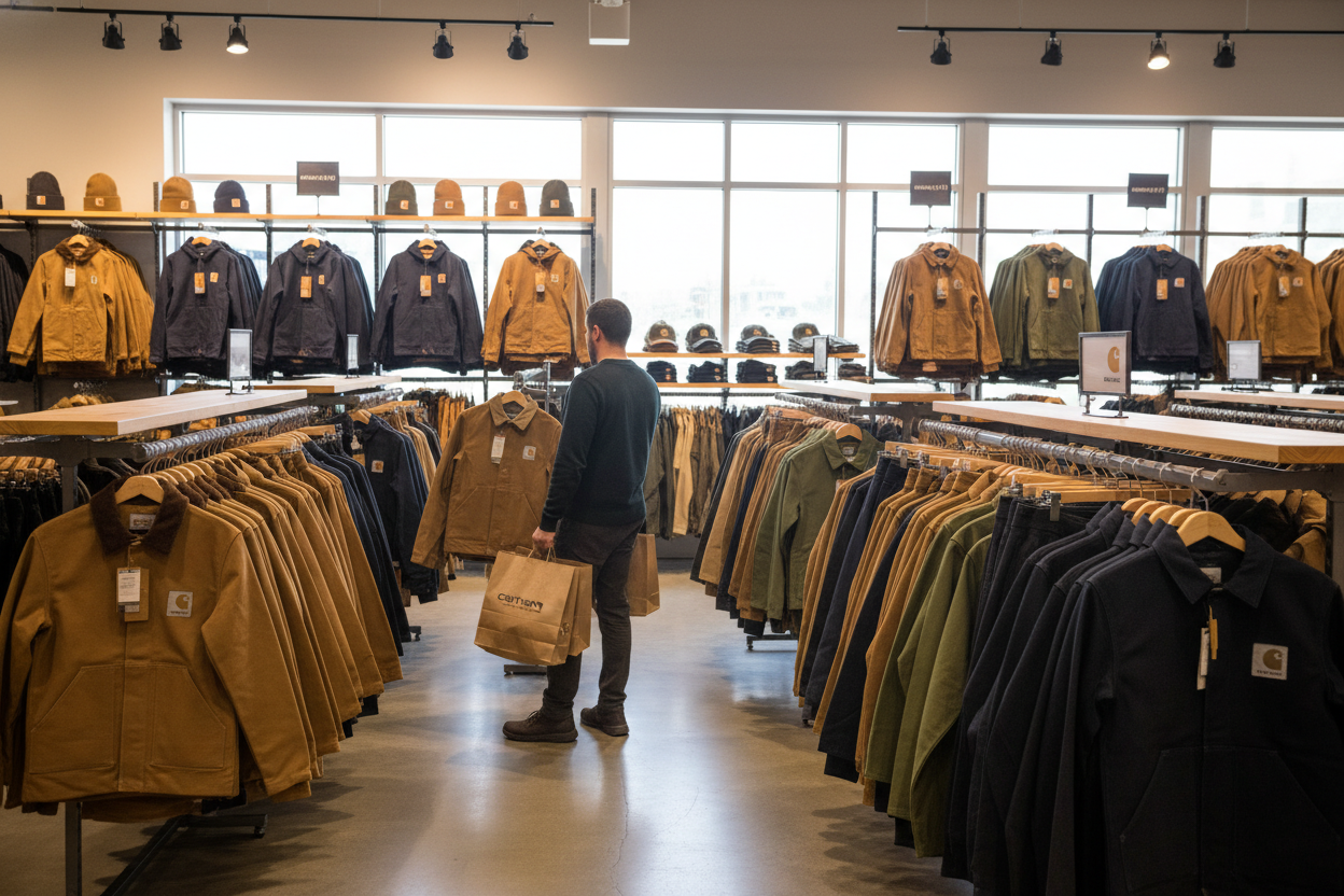 Carhartt outlet verkennen: duurzame kleding tegen betere prijzen
